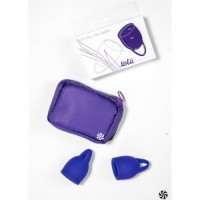Набор менструальных чаш Natural Wellness Magnolia Iris Blue