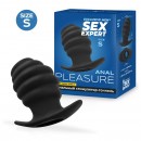 Рельефный анальный стимулятор-тоннель, размер S Рельефный анальный стимулятор-тоннель, размер S