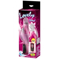 Вибратор Hi-tech со стимулятором клитора Lovely Friend 27 см Вибратор Hi-tech со стимулятором клитора Lovely Friend 27 см