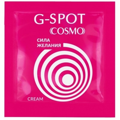 Крем G-Spot Cosmo Жидкий Вибратор для зоны G 2 гр, пробник