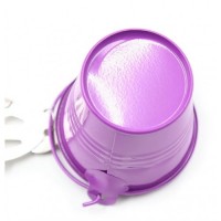 Серебряные клипсы на соски с фиолетовыми ведерками Серебряные клипсы на соски с фиолетовыми ведерками