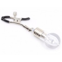 Оригинальные зажимы для сосков с лампочками