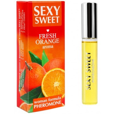 Парфюмированное средство для тела Sexy Sweet Fresh Orange с феромонами 10 мл