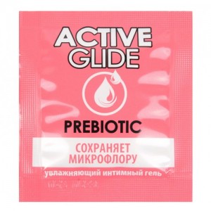 Увлажняющий деликатный интимный гель Active Glide Prebiotic 3 гр, пробник