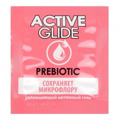 Увлажняющий деликатный интимный гель Active Glide Prebiotic 3 гр, пробник