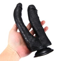 Двойной фаллоимитатор с присоской X-Men Double Penetrator Dildo 20 и 24 см Двойной фаллоимитатор с присоской X-Men Double Penetrator Dildo 20 и 24 см