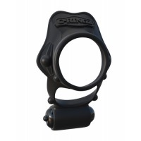 Двойное эрекционное кольцо с вибрацией Fantasy C-Ringz Rock Hard Vibrating Ring