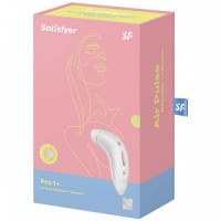 Вакуумно-волновой клиторальный стимулятор с вибрацией Satisfyer Pro 1+
