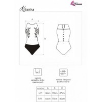 Сексуальное боди с ажурным кружевом Kiraven L/XL Сексуальное боди с ажурным кружевом Kiraven L/XL