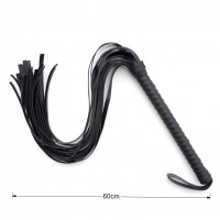 Классическая плеть с удлиненной рукояткой 60 см Классическая плеть с удлиненной рукояткой 60 см