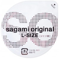 Полиуретановые презервативы Sagami Original L-size 0,02 3 шт