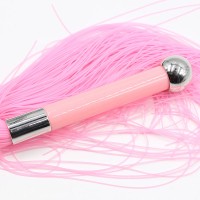 Розовая плеть с силиконовыми хвостами 42 см Розовая плеть с силиконовыми хвостами 42 см