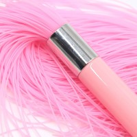 Розовая плеть с силиконовыми хвостами 42 см Розовая плеть с силиконовыми хвостами 42 см