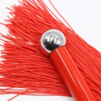 Красная плеть с силиконовыми хвостами 42 см