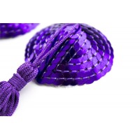 Фиолетовые пэстисы для груди с пайетками Фиолетовые пэстисы для груди с пайетками