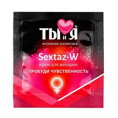 Крем для женщин Sextaz-W с согревающим эффектом 1,5 гр