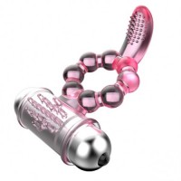 Эрекционное кольцо с вибрацией Pleasure Tongue Эрекционное кольцо с вибрацией Pleasure Tongue