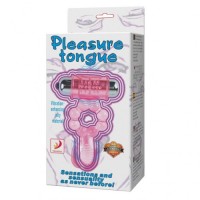 Эрекционное кольцо с вибрацией Pleasure Tongue Эрекционное кольцо с вибрацией Pleasure Tongue