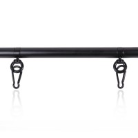 Черная БДСМ распорка с карабинами Черная БДСМ распорка с карабинами