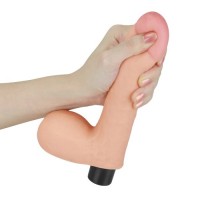 Вибратор с мошонкой Real Softee 20 см