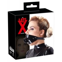 Маска-кляп из латекса с трубкой Latex Gag