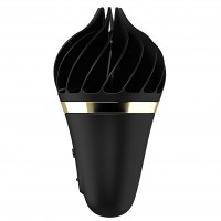 Вращающийся стимулятор Satisfyer Sweet Treat черный