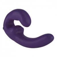 Безремневой страпон с вибрацией Fun Factory Sharevibe фиолетовый