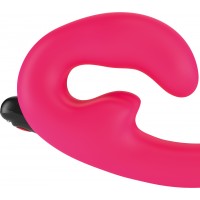 Безремневой страпон с вибрацией Fun Factory Sharevibe розовый