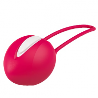 Вагинальный шарик Fun Factory Smartball Uno красно-белый Вагинальный шарик Fun Factory Smartball Uno красно-белый