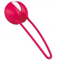 Вагинальный шарик Fun Factory Smartball Uno красно-белый Вагинальный шарик Fun Factory Smartball Uno красно-белый