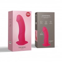 Фаллоимитатор Fun Factory The Boss Dildo розовый 18 см Фаллоимитатор Fun Factory The Boss Dildo розовый 18 см