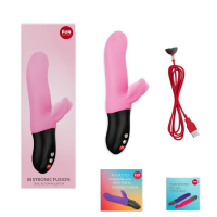 Пульсатор Fun Factory со стимуляцией клитора Bi Stronic Fusion розовый