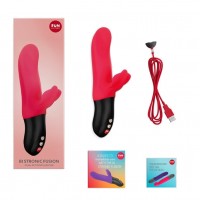Пульсатор Fun Factory со стимуляцией клитора Bi Stronic Fusion красный Пульсатор Fun Factory со стимуляцией клитора Bi Stronic Fusion красный