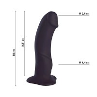 Фаллоимитатор Fun Factory The Boss Dildo черный 18 см