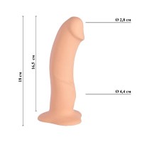 Фаллоимитатор Fun Factory The Boss Dildo телесный 18 см Фаллоимитатор Fun Factory The Boss Dildo телесный 18 см