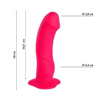 Фаллоимитатор Fun Factory The Boss Dildo розовый 18 см Фаллоимитатор Fun Factory The Boss Dildo розовый 18 см