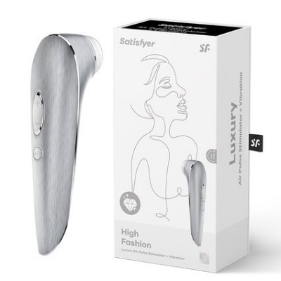 Бесконтактный стимулятор клитора с вибрацией Satisfyer Luxury High Fashion Бесконтактный стимулятор клитора с вибрацией Satisfyer Luxury High Fashion