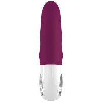 Вибратор с клиторальным стимулятором Fun Factory Miss Bi ежевичный