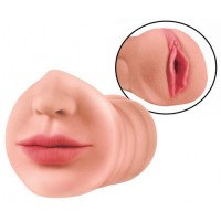 Мастурбатор вагина-ротик Vagina-Oral sex with teeth Мастурбатор вагина-ротик Vagina-Oral sex with teeth