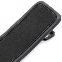 Матовые черные наручники с цепочкой