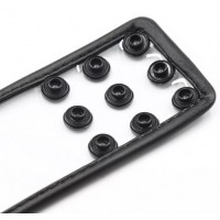 Наручники прозрачные на заклепках