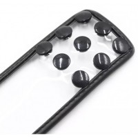 Наручники прозрачные на заклепках