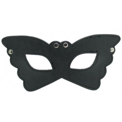 Черная БДСМ маска-бабочка