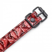 Черный кляп-шар на дизайнерском ремешке Черный кляп-шар на дизайнерском ремешке