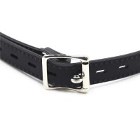 Силиконовый кляп-втулка черного цвета Силиконовый кляп-втулка черного цвета