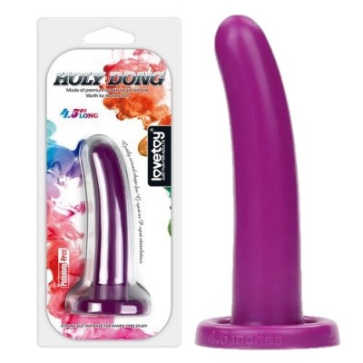Фаллоимитатор на присоске Holy Dildo-Small пурпурный 12 см