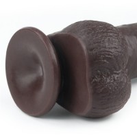 Черный фаллоимитатор на присоске Lovetoy Sliding-Skin Dual Layer Dong 23 см Черный фаллоимитатор на присоске Lovetoy Sliding-Skin Dual Layer Dong 23 см