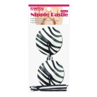 Пэстисы для груди Reusable Zebra Round Tassel Nipple Pasties Пэстисы для груди Reusable Zebra Round Tassel Nipple Pasties