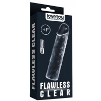 Прозрачная насадка на пенис Flawless Clear Penis Sleeve + 2,5 см