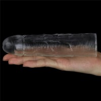Прозрачная насадка на пенис Flawless Clear Penis Sleeve + 2,5 см
